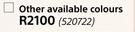 Standard Built In cupboard 2100x1220mm (In Other Colours)