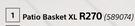 Patio Basket XL