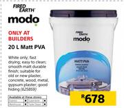 Fired Earth Matt PVA-20Ltr