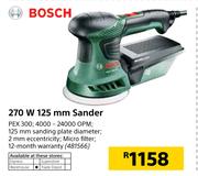 Bosch 270W 125mm Sander