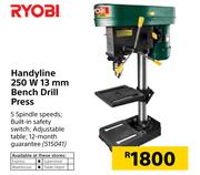 Ryobi Handyline 250W 13mm Bench Drill Press