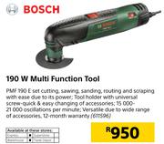 Bosch 190W Multi Function Tool