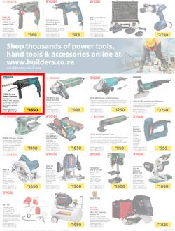 Builders Eastern Cape : The Best Deals On The Widest Range (24 April - 20 May 2018), page 11