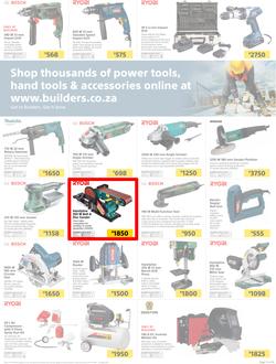 Builders Eastern Cape : The Best Deals On The Widest Range (24 April - 20 May 2018), page 11