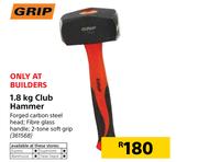 Grip 1.8kg Club Hammer