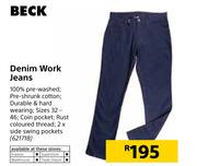 Beck Denim Work Jeans