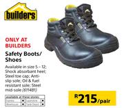 Builders Safety Boots/Shoes-Per Pair