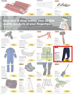 Builders Eastern Cape : The Best Deals On The Widest Range (24 April - 20 May 2018), page 12