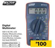 Major Tech Digital Multimeter