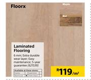 Floorx Laminated Flooring-Per Sqm
