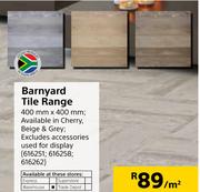 Barnyard Tile Range-Per Sqm