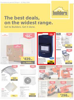 Builders Western Cape : The Best Deals On The Widest Range (24 April - 20 May 2018, page 1