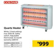 Goldair Quartz Heater