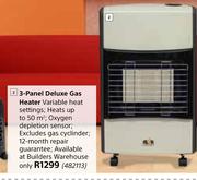 Alva 3-Panel Deluxe Gas Heater