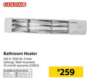 Goldair Bathroom Heater