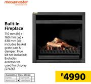 Megamaster Built-In Fireplace