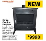 Megamaster Conza Cast Iron Fireplace