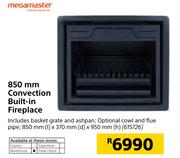 Megamaster 850mm Convection Built-In Fireplace