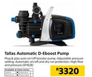 Tallas Automatci D-Eboost Pump