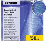 Sondor Economical Solar Pool Blanket