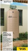 Jojo Tanks 1000Ltr Pump Ready Slimline Tank