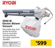 Ryobi 3000W Electric Blower Vacuum
