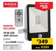 Eurolux 20W LED With Sensor
