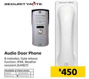 Security Mate Audio Door Phone