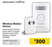 Security Mate Wireless Motion Sensor
