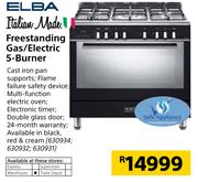 Elba Freestanding Gas/ Electric 5-Burner