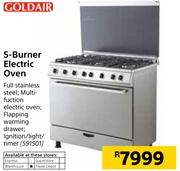 Goldair 5-Burner Electric Oven 