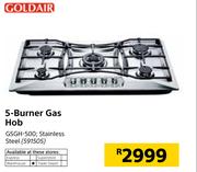 Goldair 5-Burner Gas Hob GSGH-500