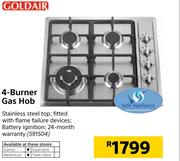 Goldair 4-Burner Gas Hob 