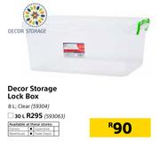 Decor Storage 30Ltr Lock Box