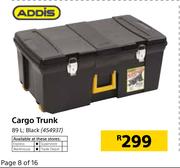 Addis 89Ltr Black Cargo Trunk