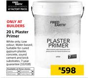 Fired Earth Plaster Primer-20Ltr