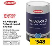 Plascon Velvaglo Solvent-Based Enamel-6Ltr