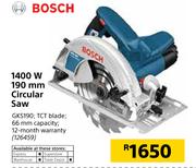 Bosch 1400W 190mm Circular Saw