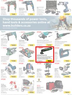 Builders Western Cape : The Best Deals On The Widest Range (24 April - 20 May 2018, page 11