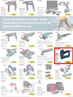 Builders Western Cape : The Best Deals On The Widest Range (24 April - 20 May 2018, page 11