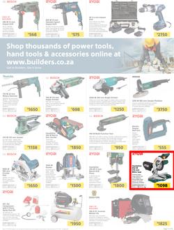 Builders Western Cape : The Best Deals On The Widest Range (24 April - 20 May 2018, page 11