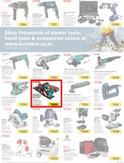 Builders Western Cape : The Best Deals On The Widest Range (24 April - 20 May 2018, page 11