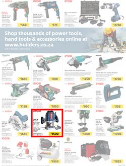 Builders Western Cape : The Best Deals On The Widest Range (24 April - 20 May 2018, page 11