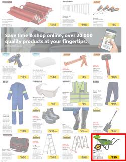 Builders Western Cape : The Best Deals On The Widest Range (24 April - 20 May 2018, page 12