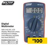Major Tech Digital Multimeter