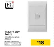 CBI 1 Lever 1 War Switch