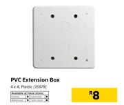 PVC Extension Box