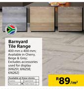 Barnyard Tile Range
