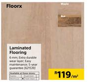 Florex Laminated Flooring 6mm-Per Sqm