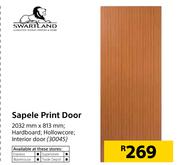 Swartland Sapele Print Door 2032 x 813mm
